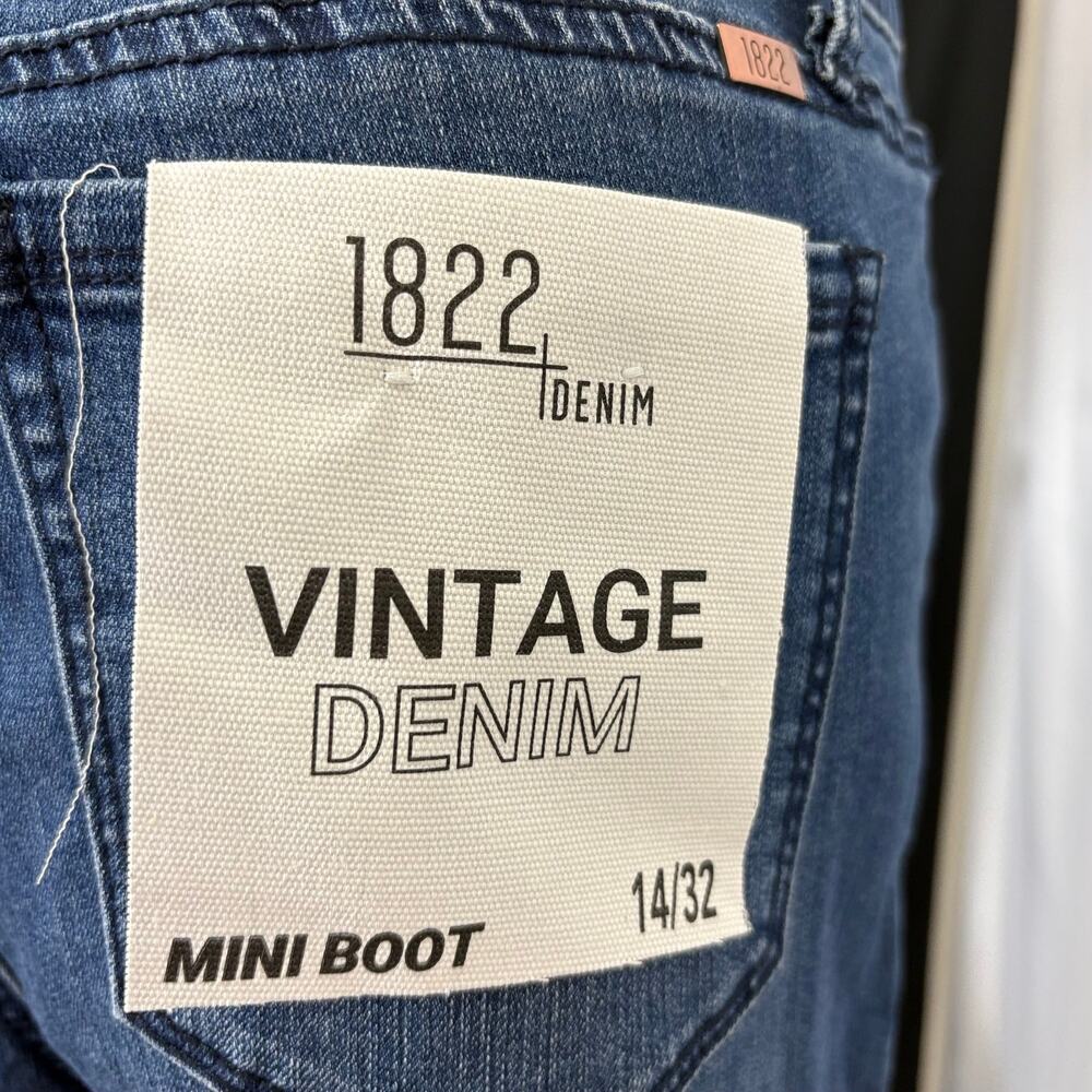 1822 Denim straight leg Jeans NWT, size 14, waist 32" - Picture 5 of 6